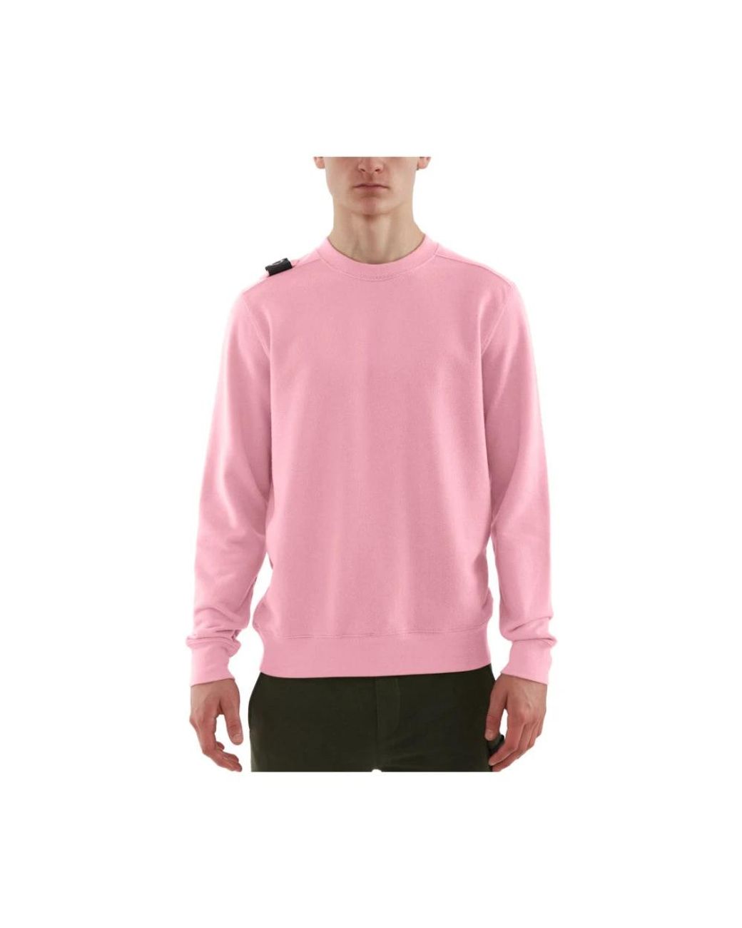 Ma Strum Core Crew Sweatshirt in het Pink voor heren
