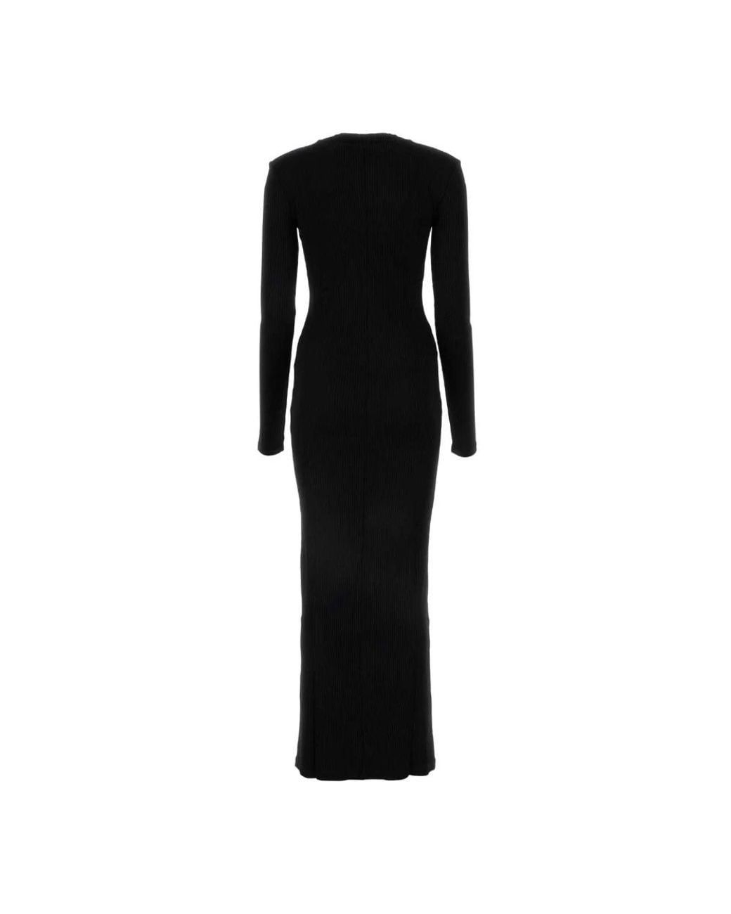 Area Kleedjes ,Zwart ,Zwarte Maxi Jurk Voor Vrouwen in het Black