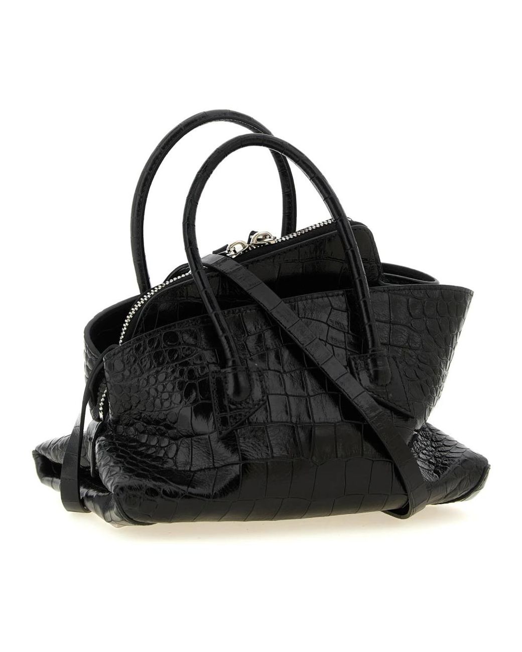 The Attico Black Handbags