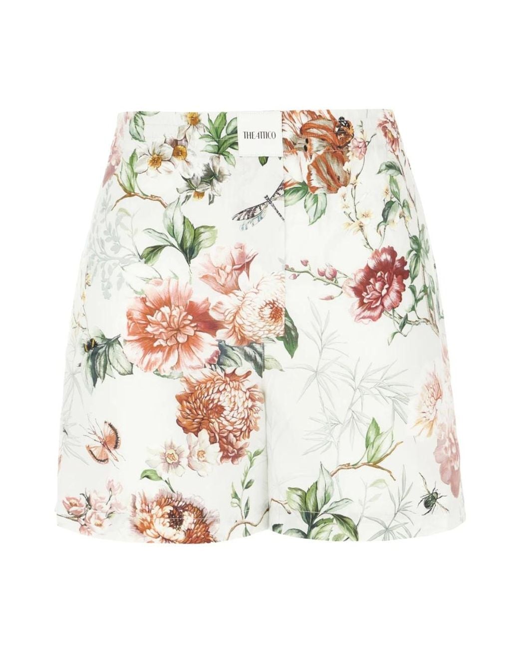 The Attico White Casual Shorts