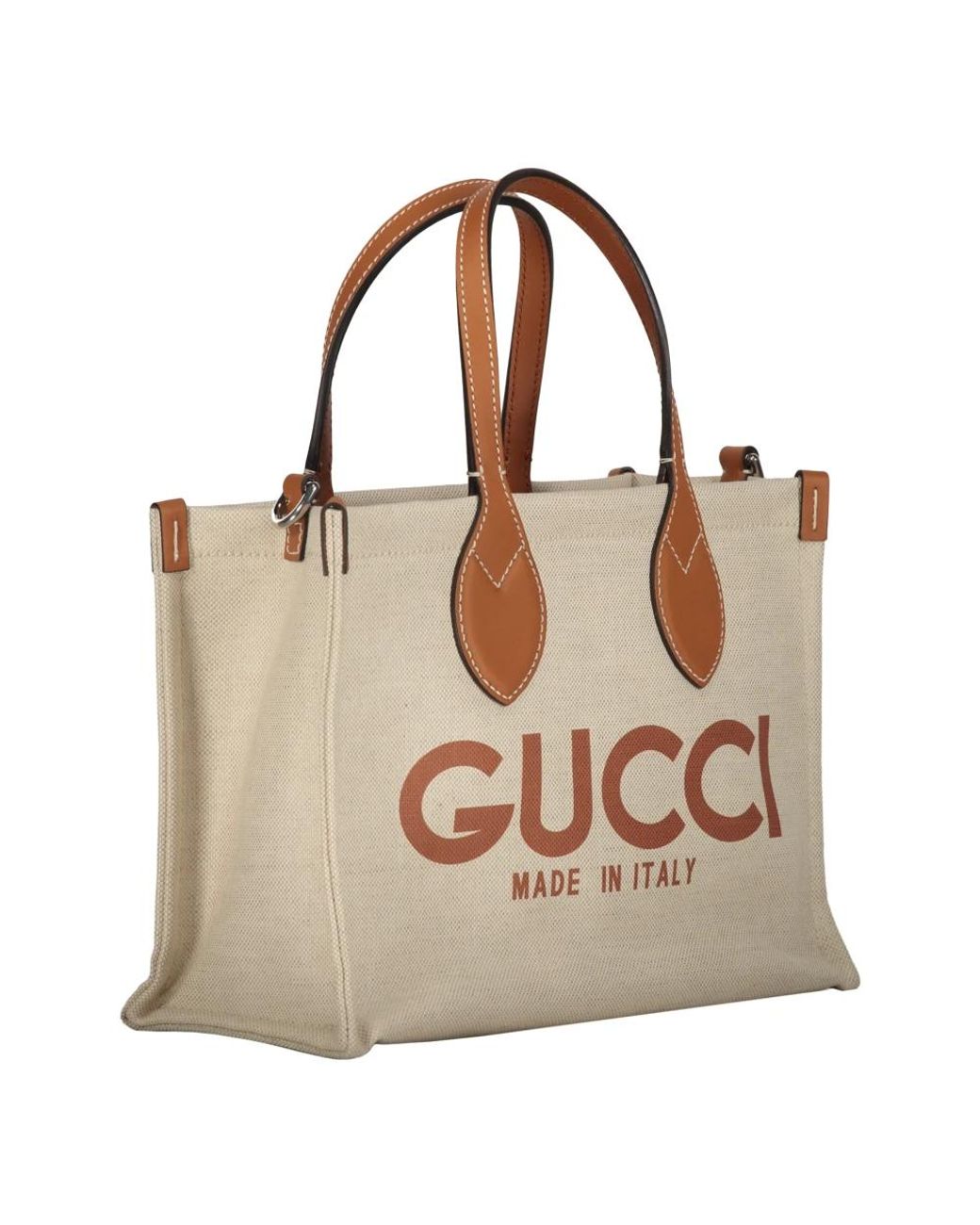 Gucci Brown Shopping Bags