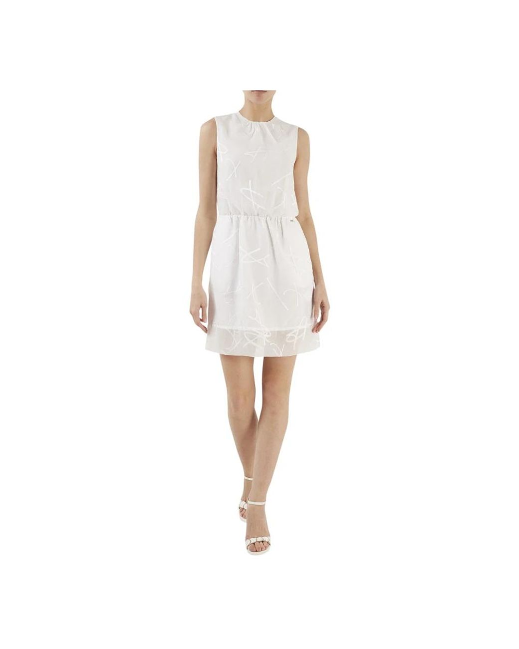 ARMANI EXCHANGE White Short Dresses