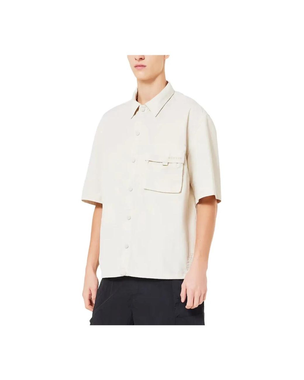 Oakley White Short Sleeve Shirts for men