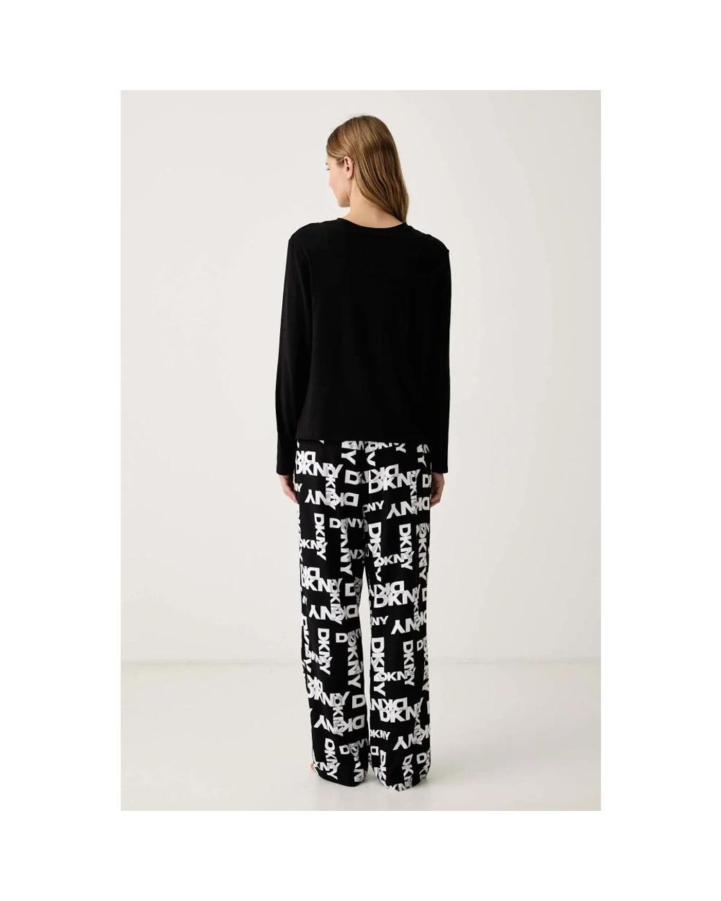 DKNY Black Zweiteiliges Pyjama-Set