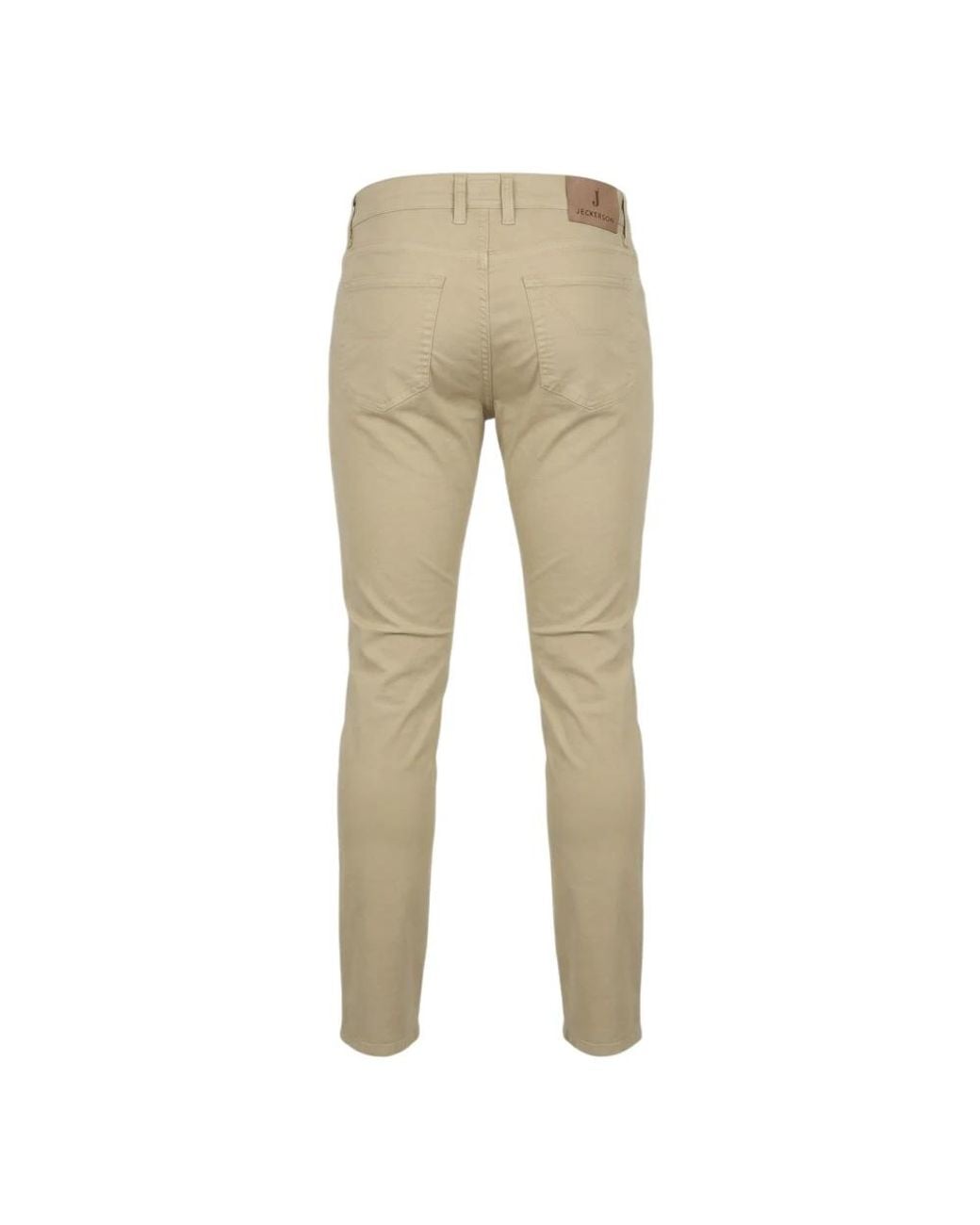 Jeckerson Natural Slim-Fit Trousers for men