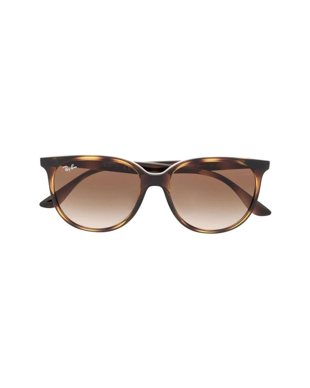 Ray-Ban Brown Eckige Sonnenbrille