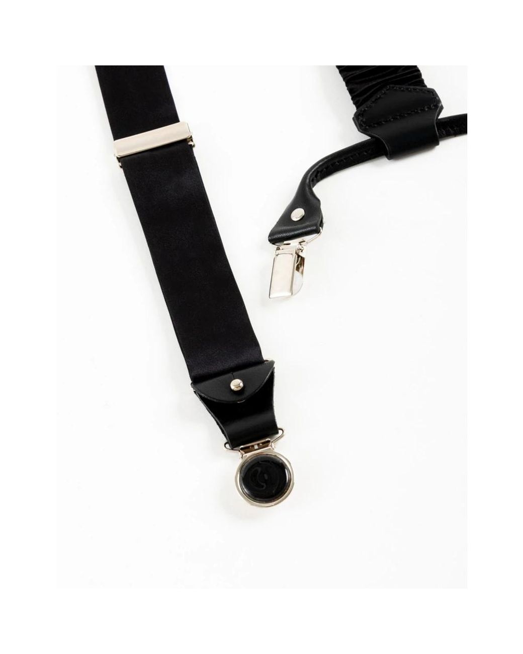 Cor Sine Labe Doli Black Braces for men