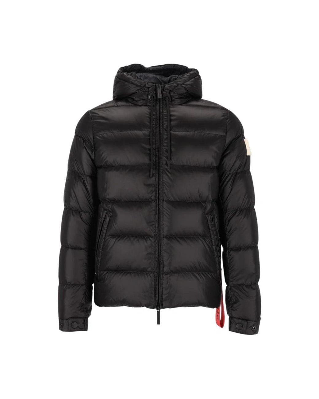 Down Jackets AFTER LABEL de hombre de color Black