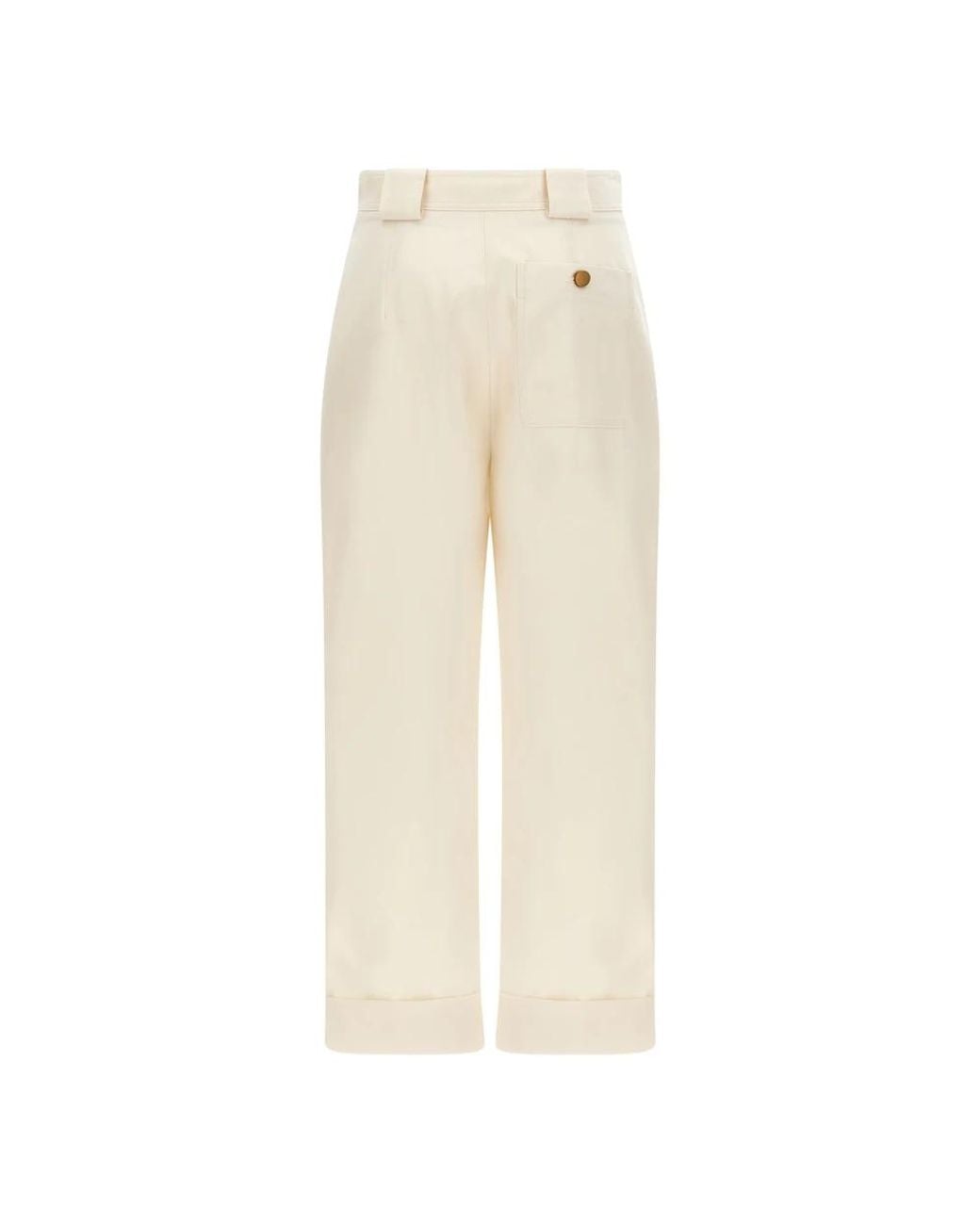 Max Mara Natural Wide Trousers