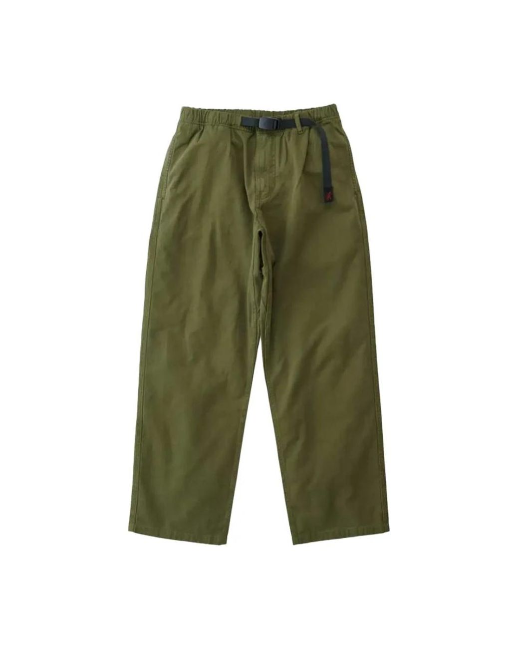 Gramicci Green Straight Trousers for men