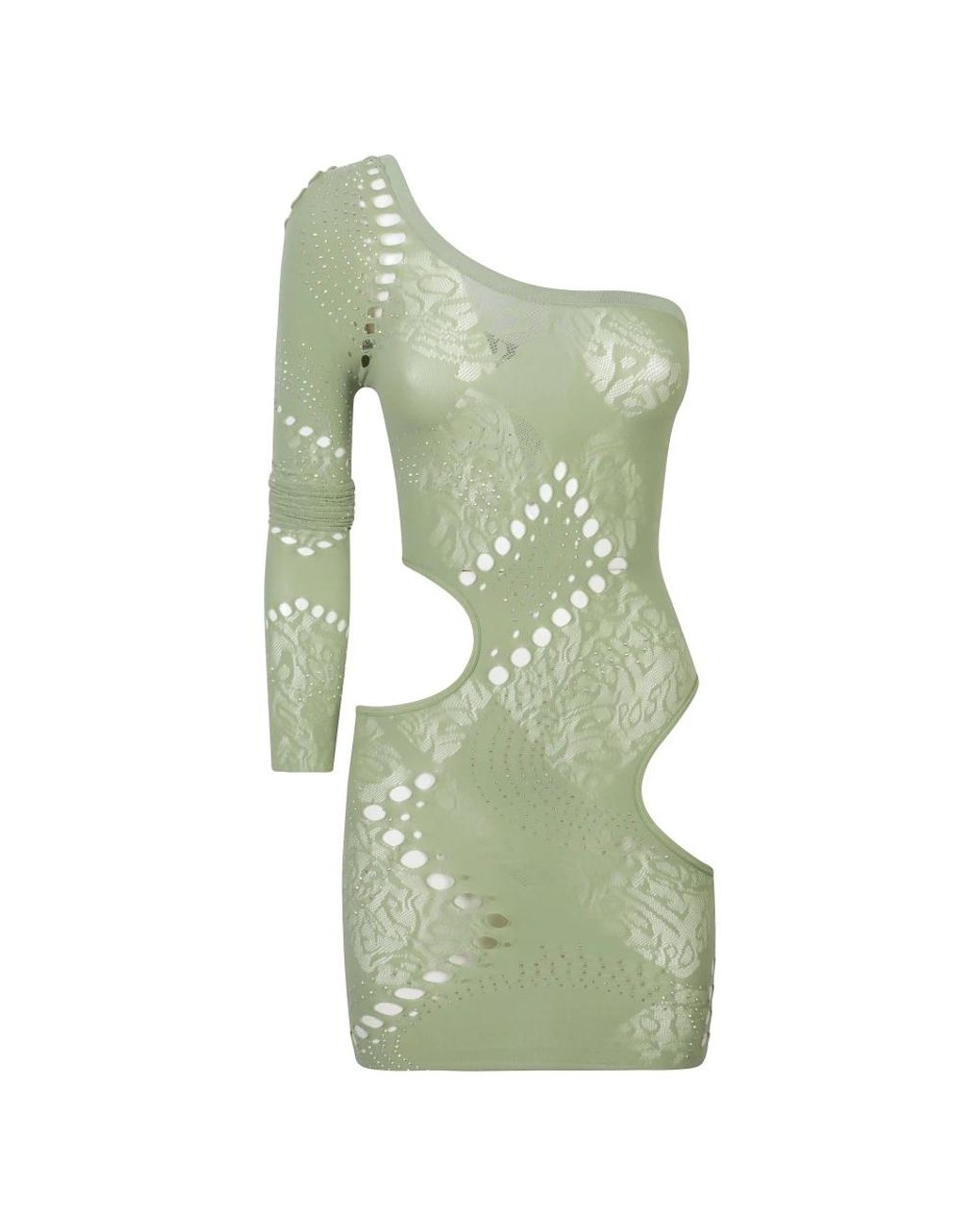 POSTER GIRL Green Knitted Dresses