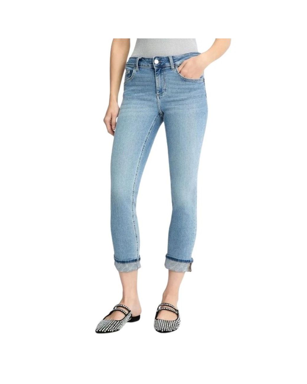 Liu Jo Blue Cropped Jeans