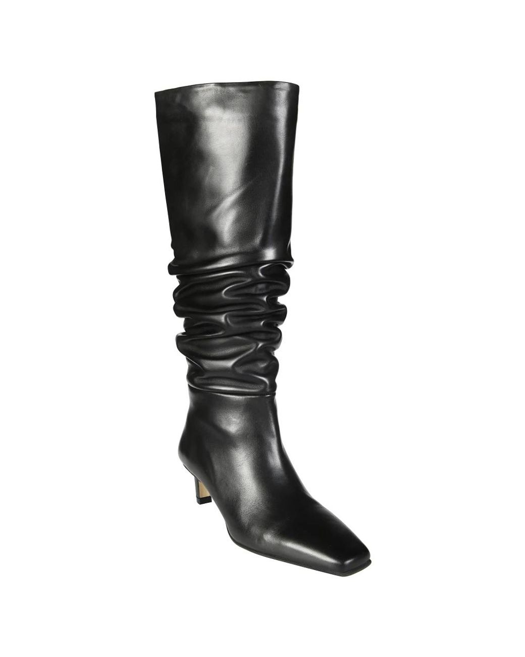 Alohas Black Heeled Boots