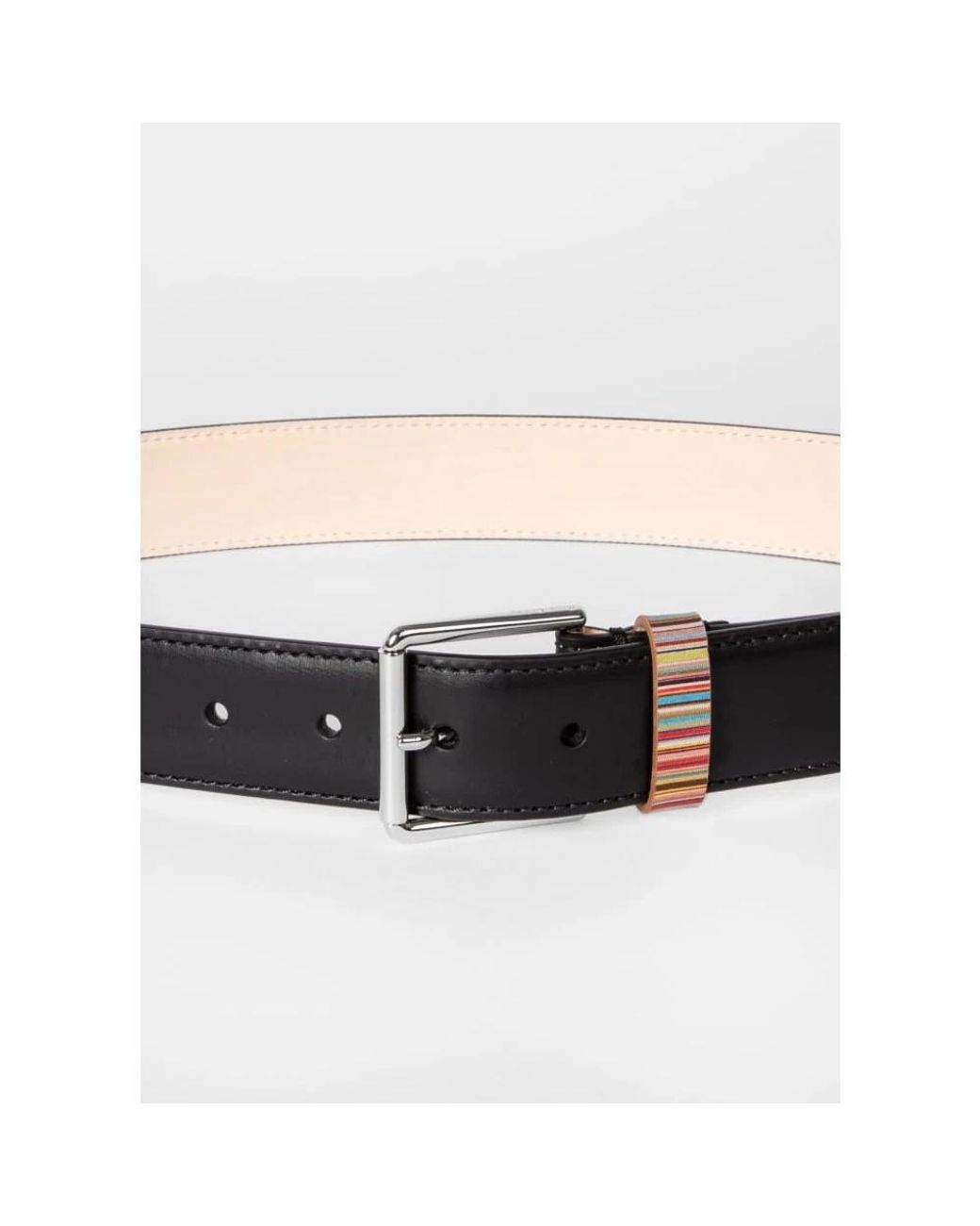 Paul Smith Black Belts for men