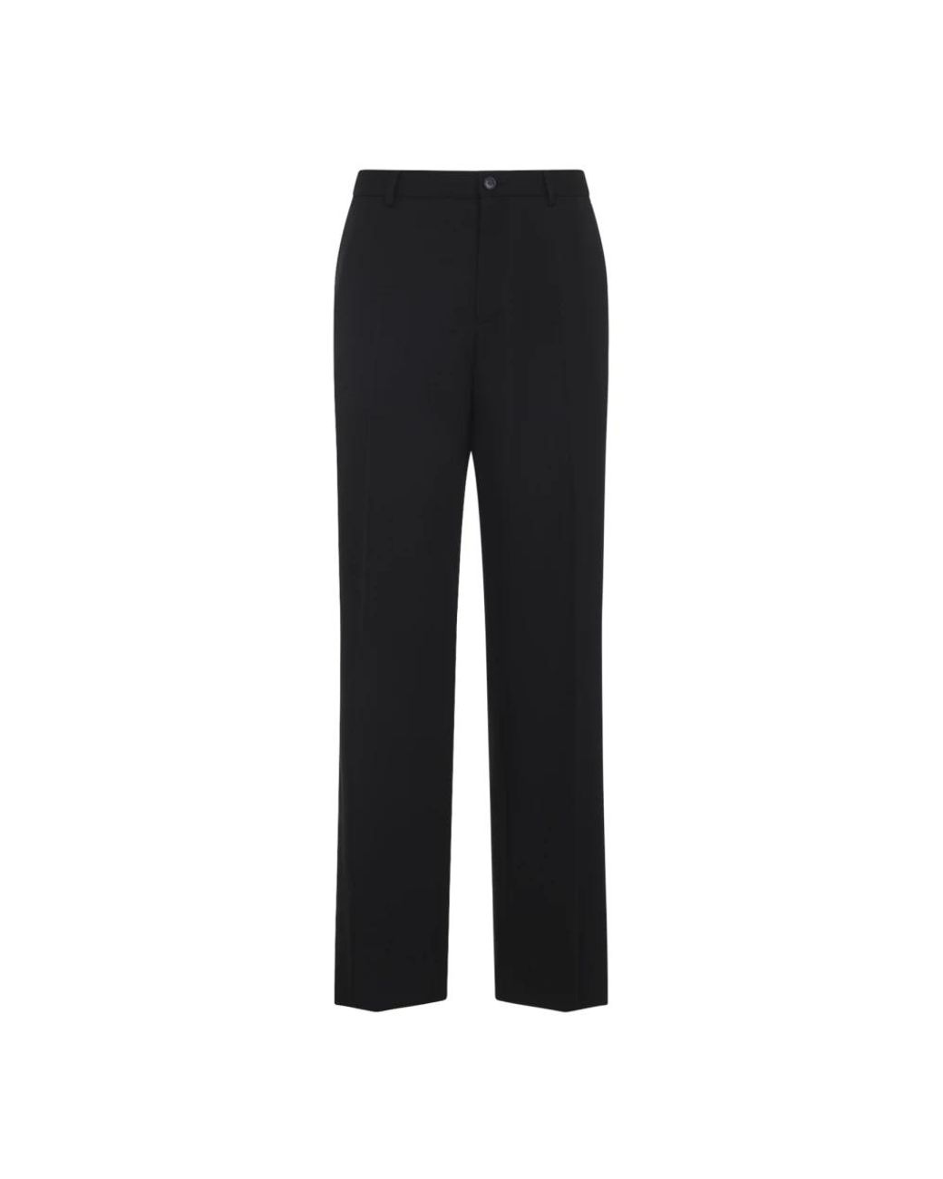 Balenciaga Black Wide Trousers for men