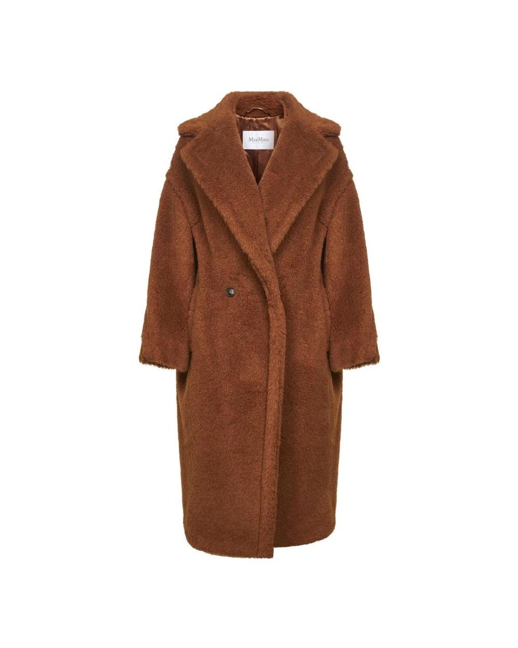 Max Mara Brown Double-Breasted Coats