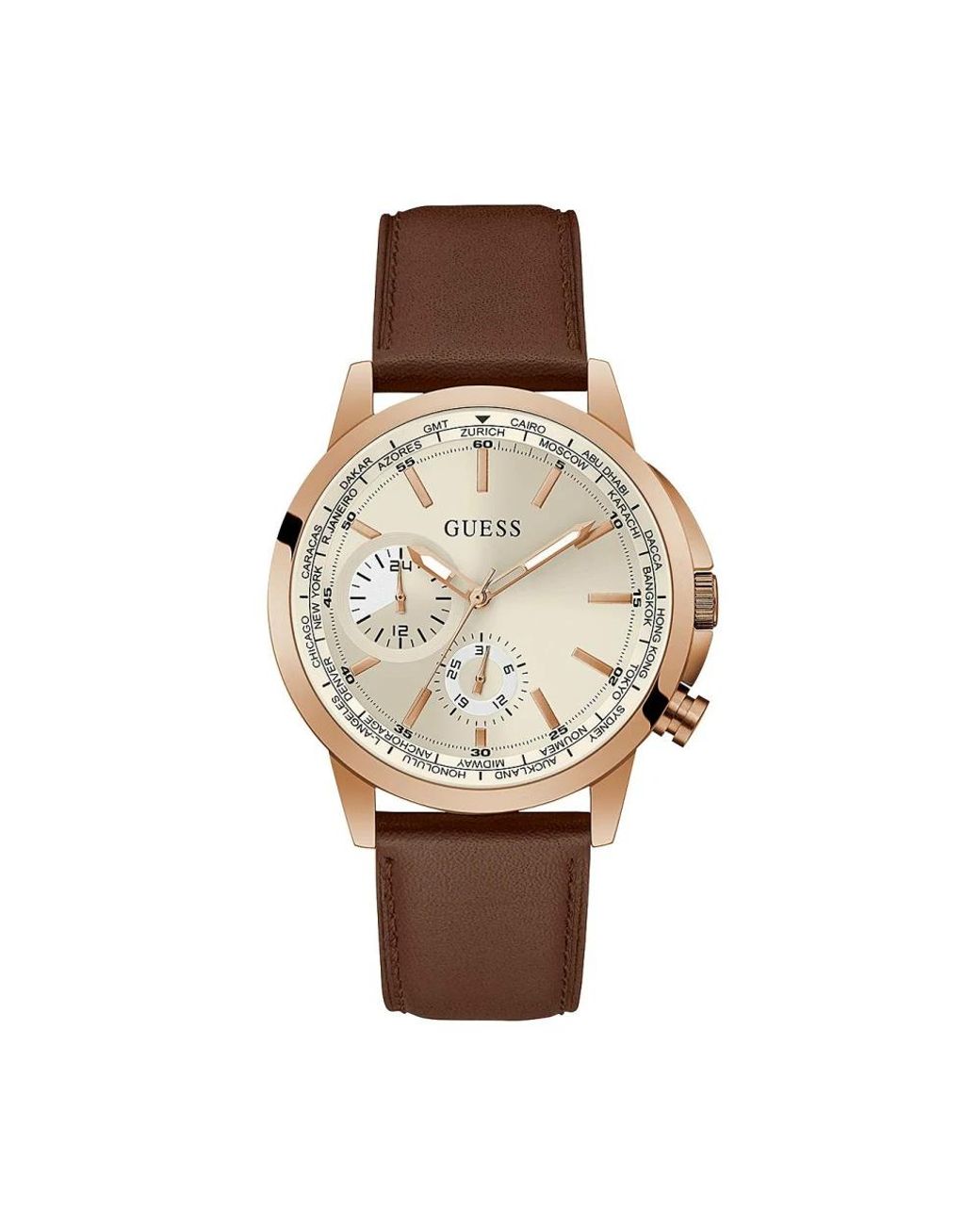 Watches di Guess in Brown
