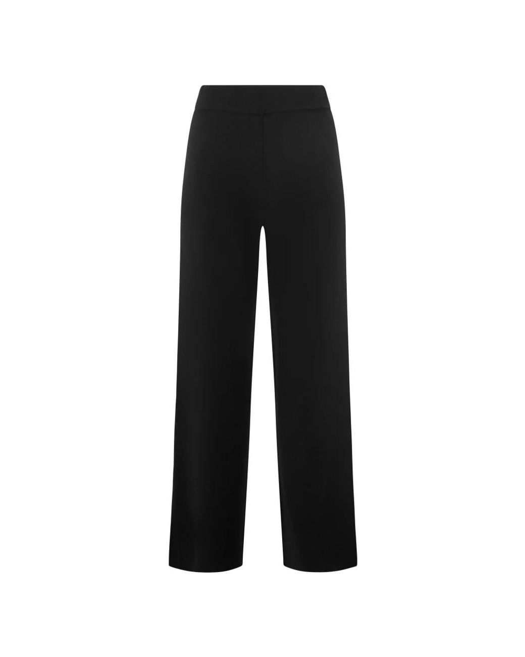 Peserico Black Cropped Trousers