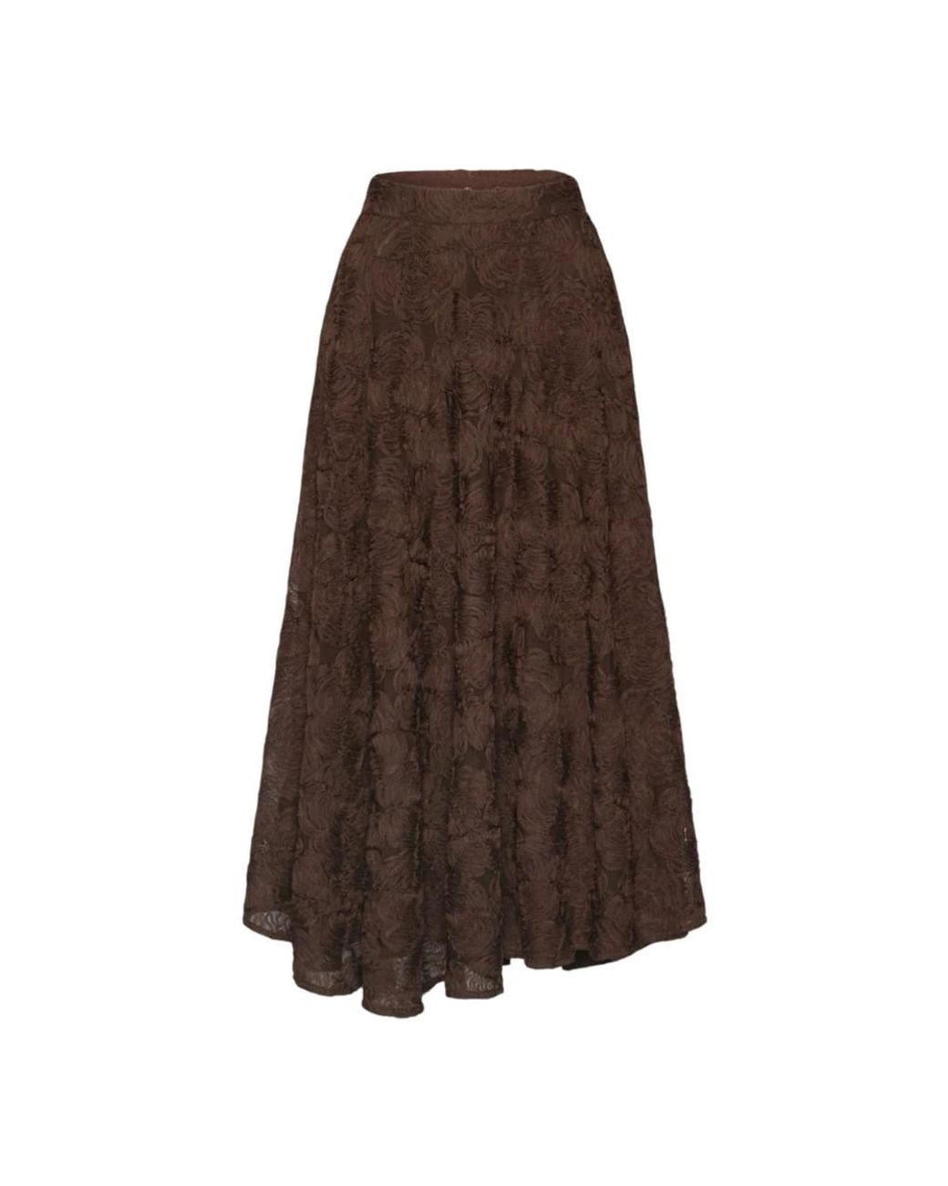 ROTATE BIRGER CHRISTENSEN Brown Midi Skirts