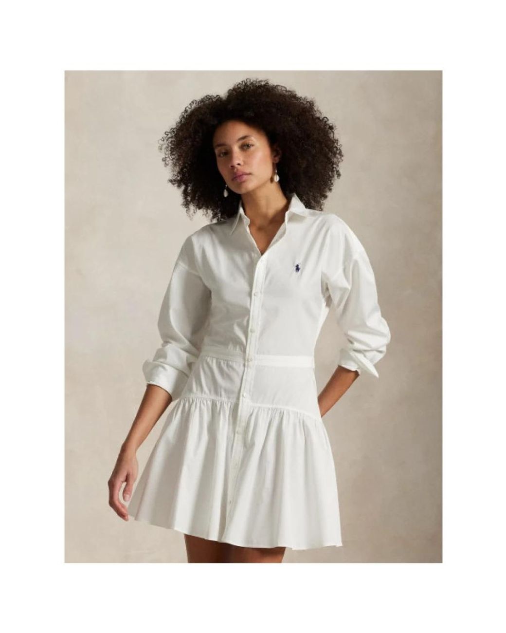 Polo Ralph Lauren White Shirt Dresses