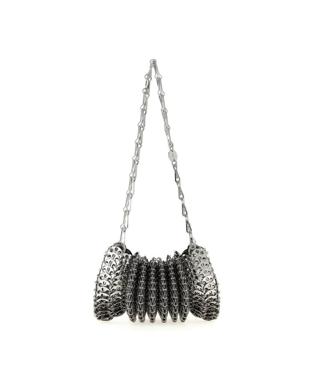 Rabanne Gray Shoulder Bags