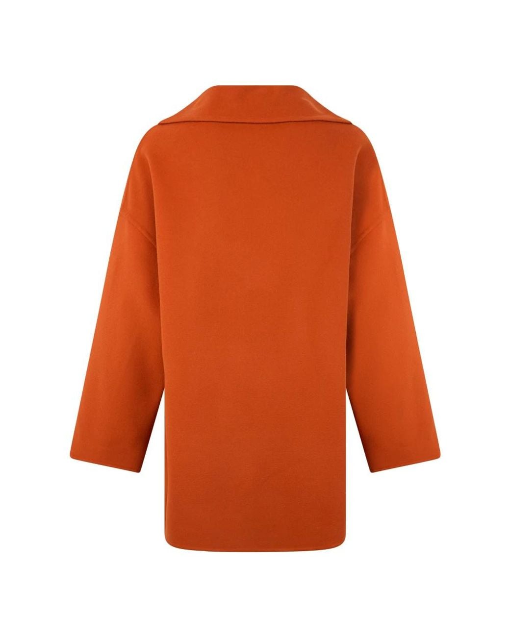 Double-Breasted Coats di Herno in Orange