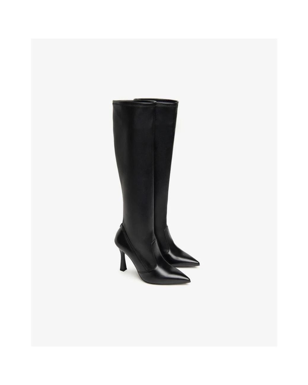 Nero Giardini Black Heeled Boots