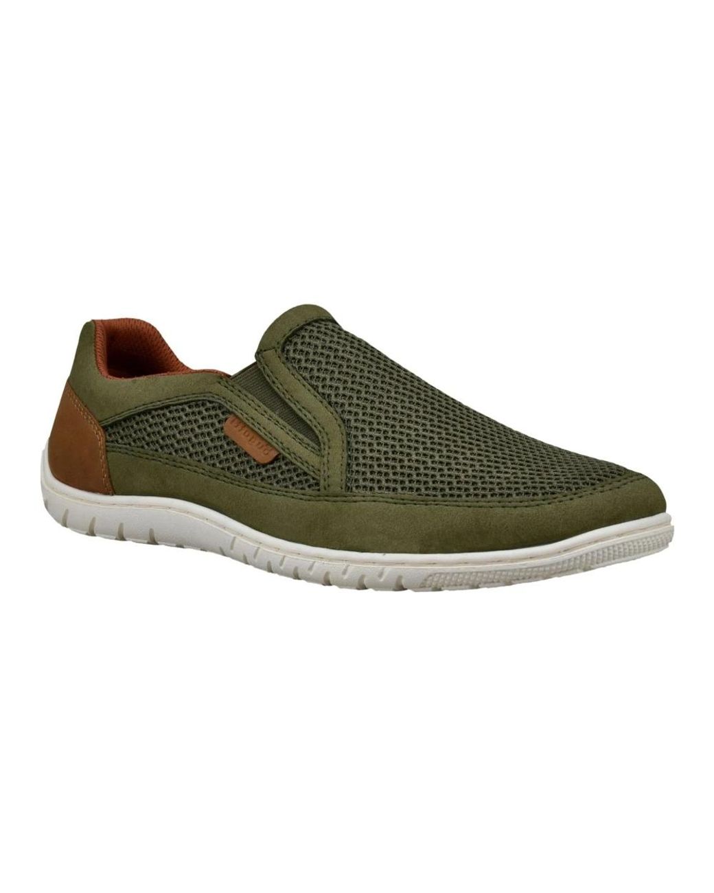 Bugatti Green Loafers for men