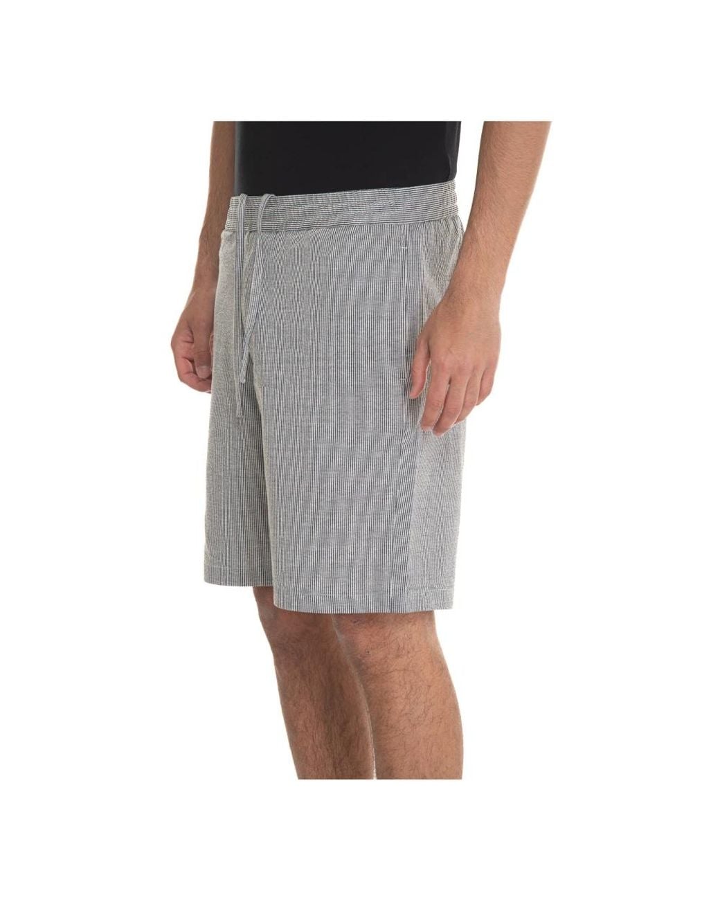hindustrie Gray Casual Shorts for men