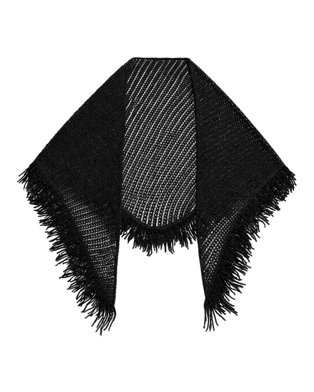 SIMONA CORSELLINI Black Winter Scarves
