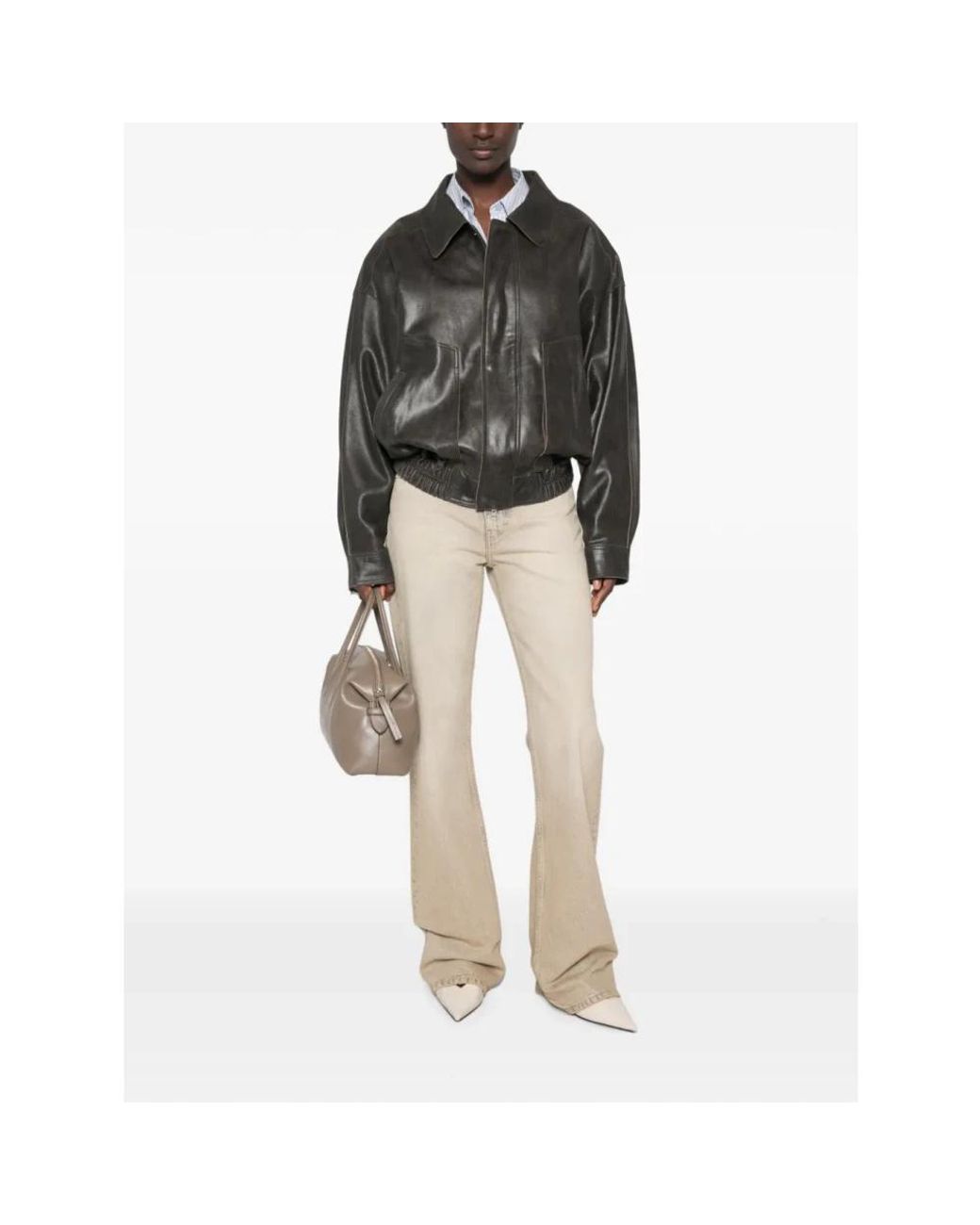 Alysi Black Bomber Jackets