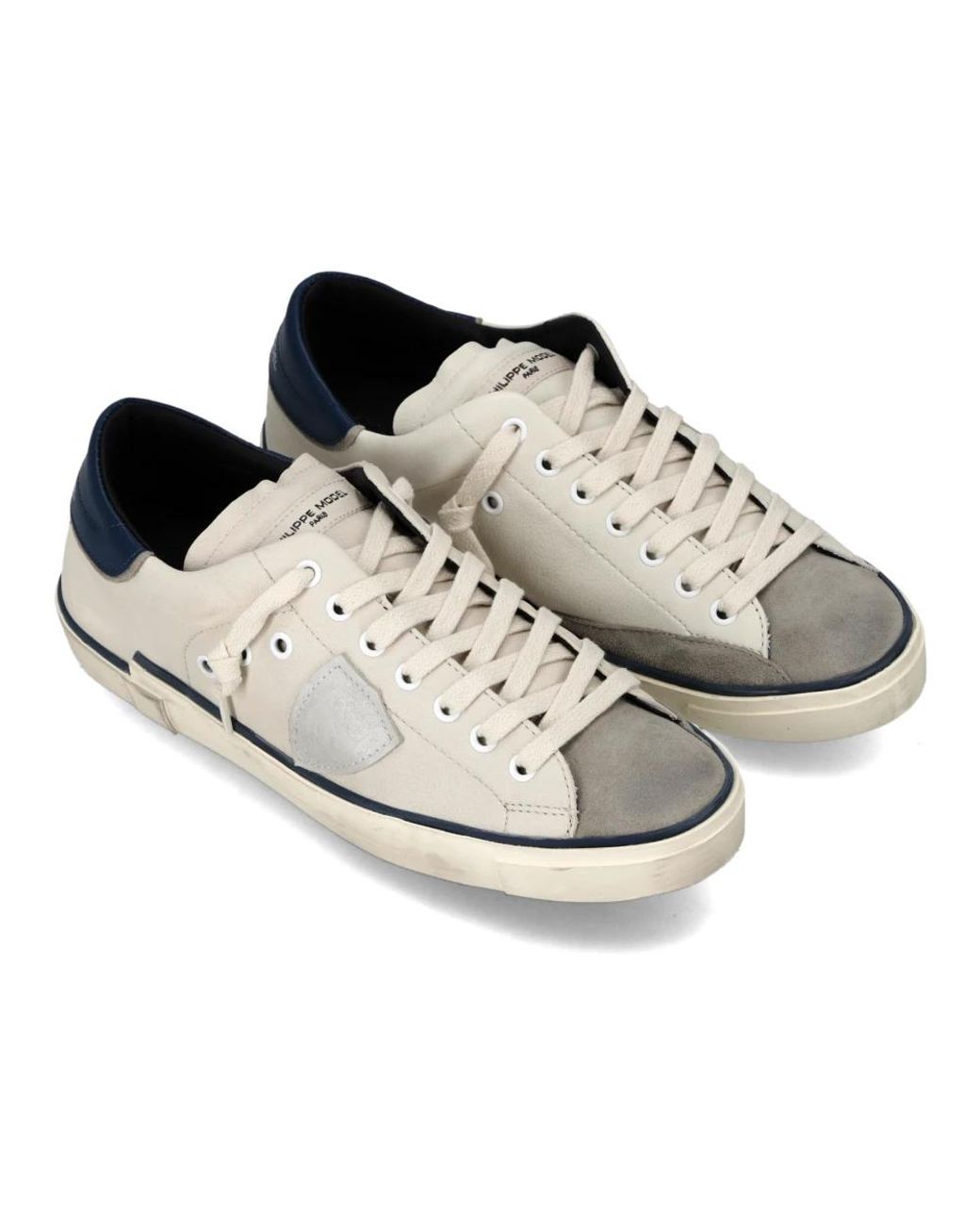 Philippe Model White Sneakers for men
