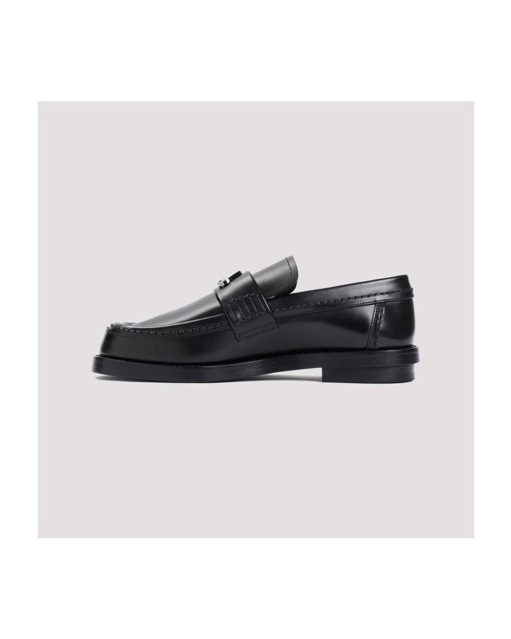 McQueen Black Loafers