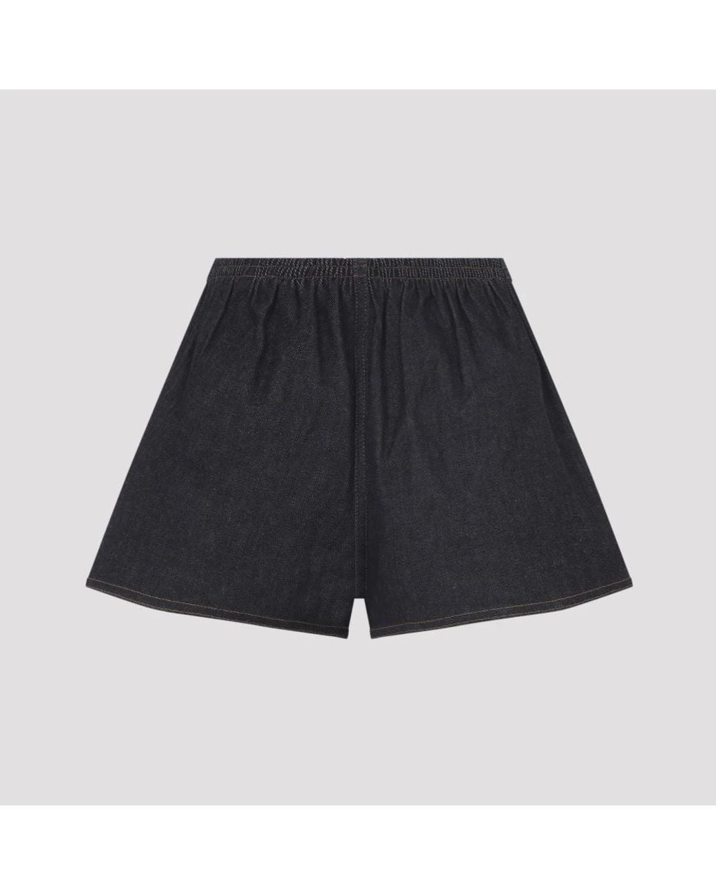 Jacquemus Blue Short Shorts
