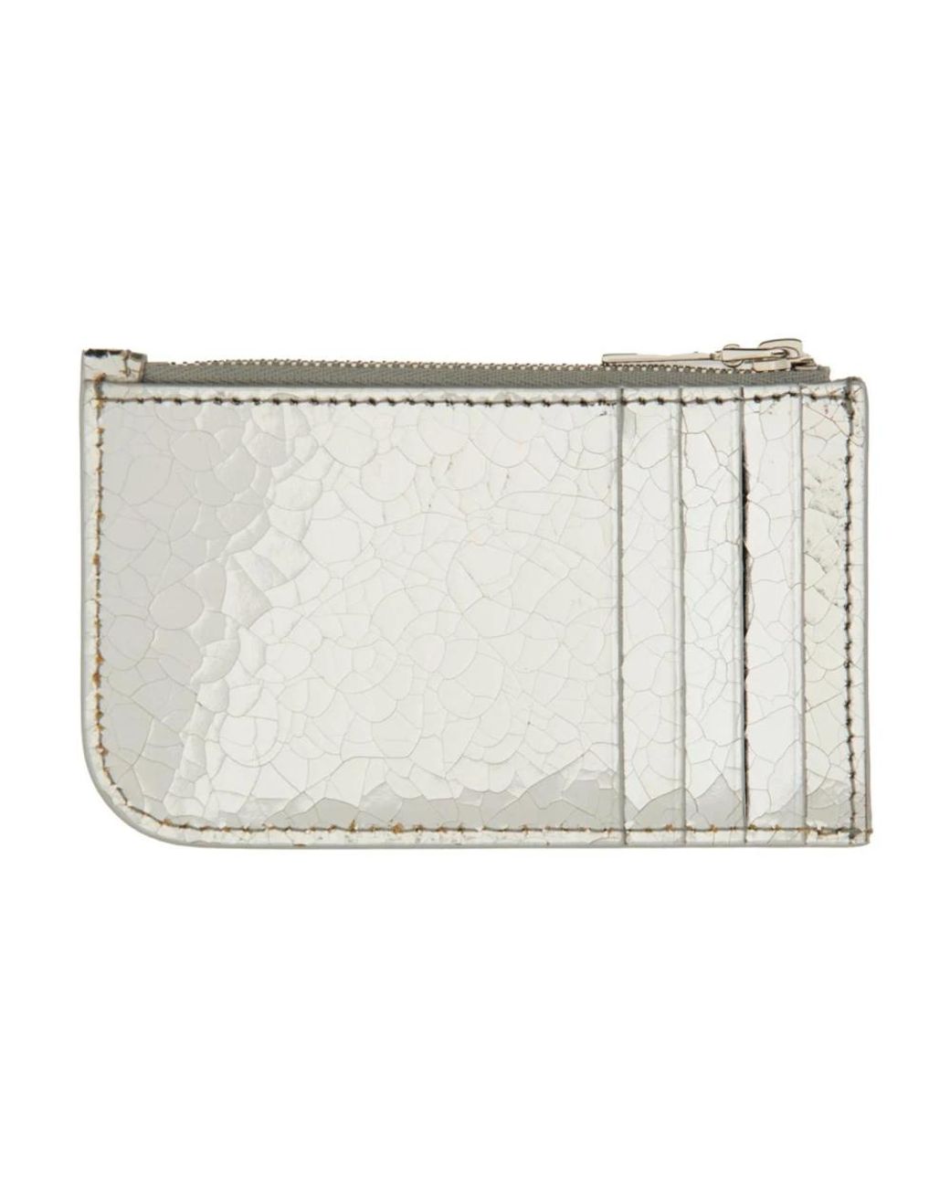 McQueen Metallic Wallets & Cardholders