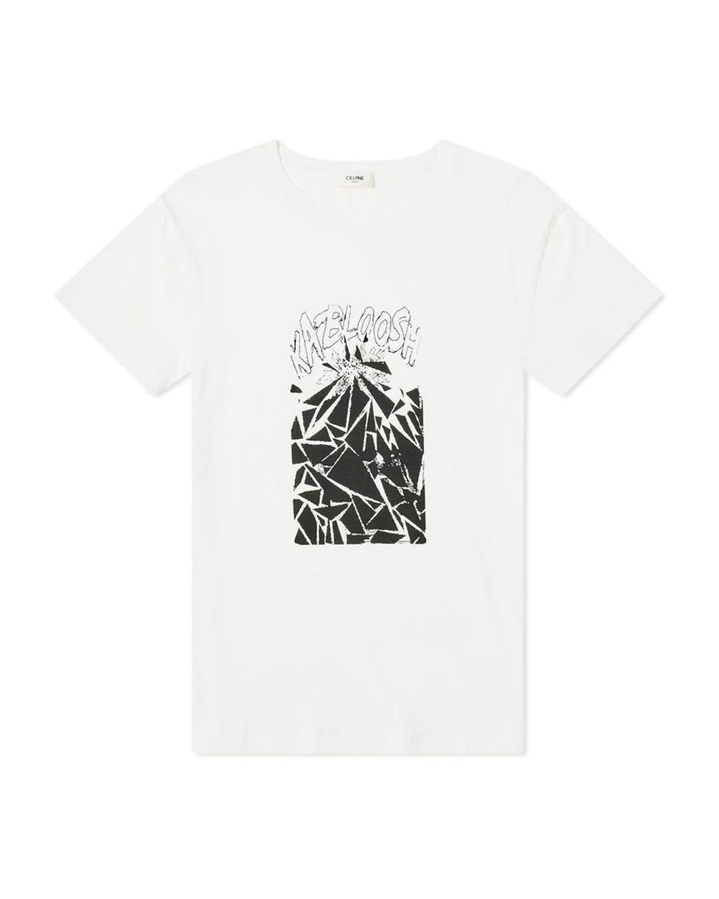 Céline T-Shirts in het White voor heren