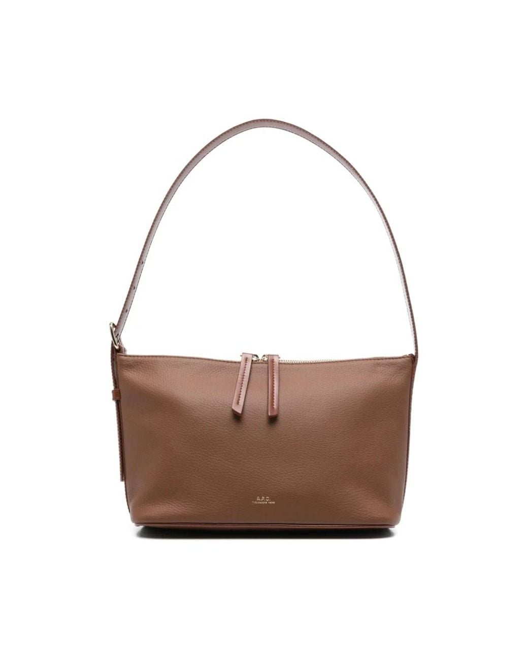 A.P.C. Brown Vera Schultertasche