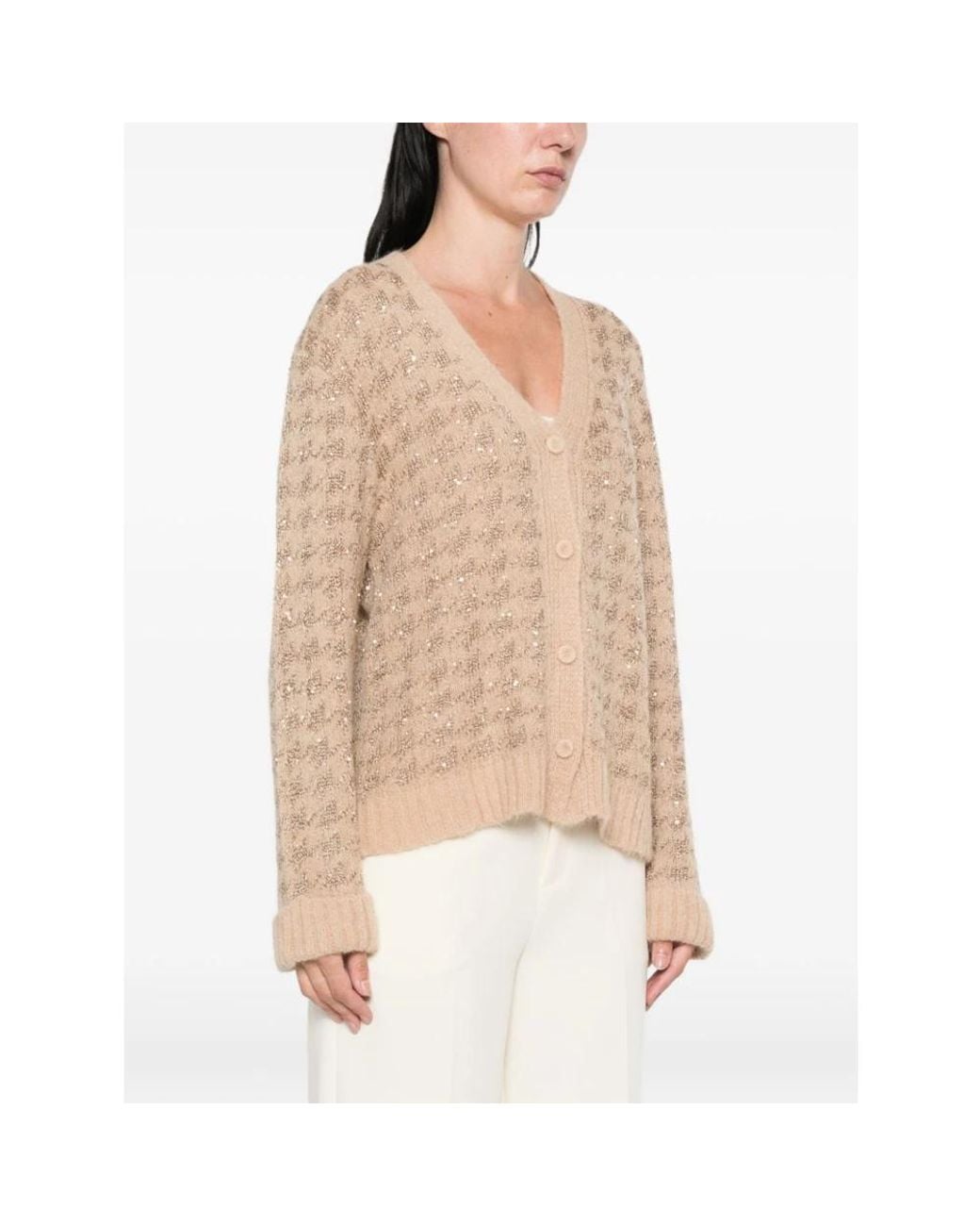 Cardigans Twinset de color Natural