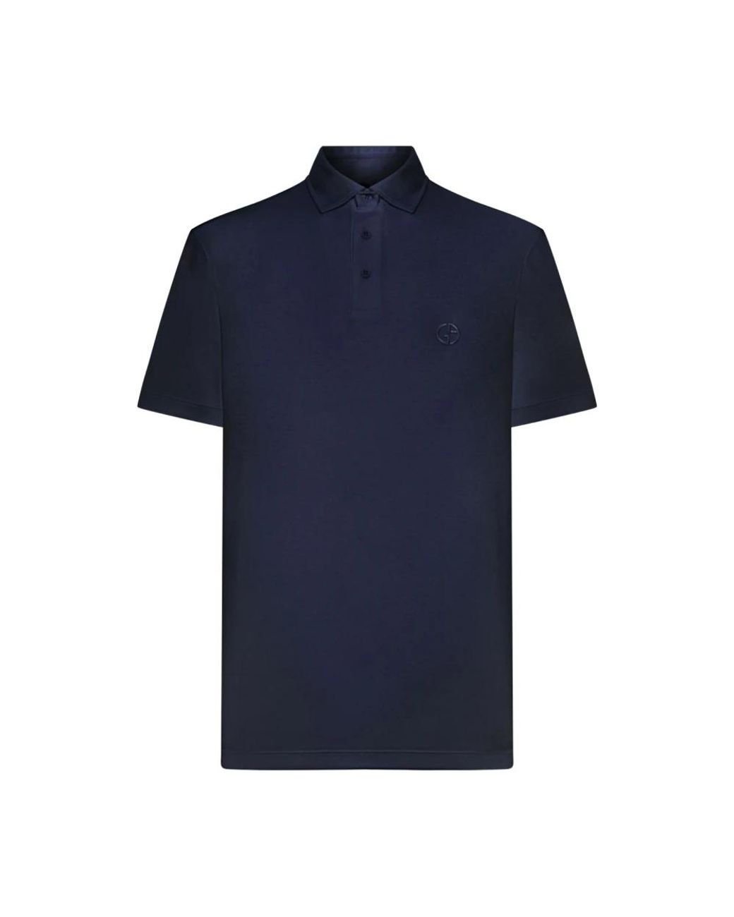 Giorgio Armani Blue Polo Shirts for men