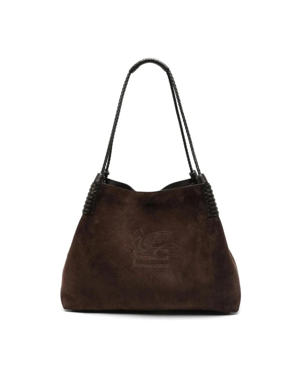 Etro Brown Shopping Bags