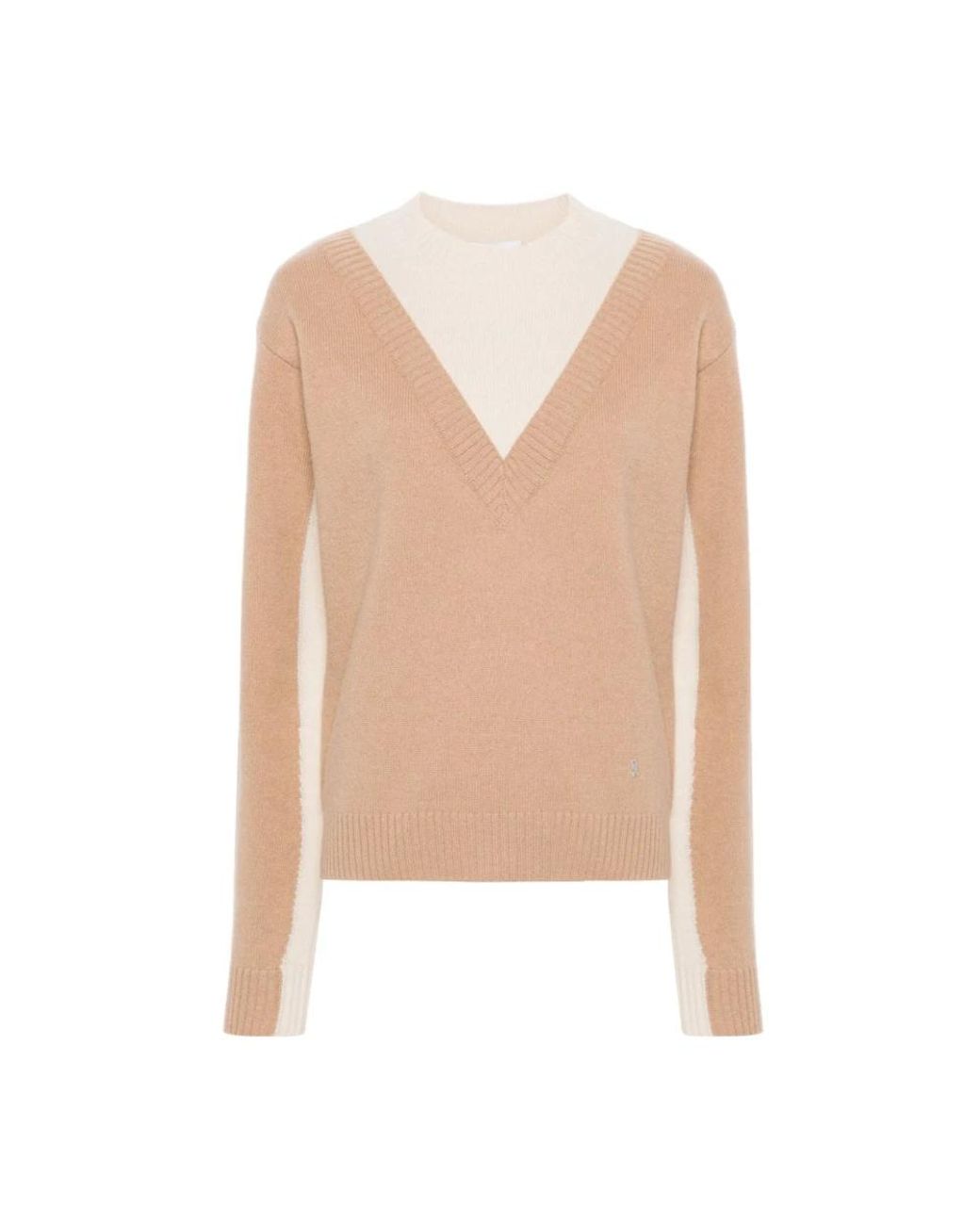 Rabanne Natural Round-Neck Knitwear