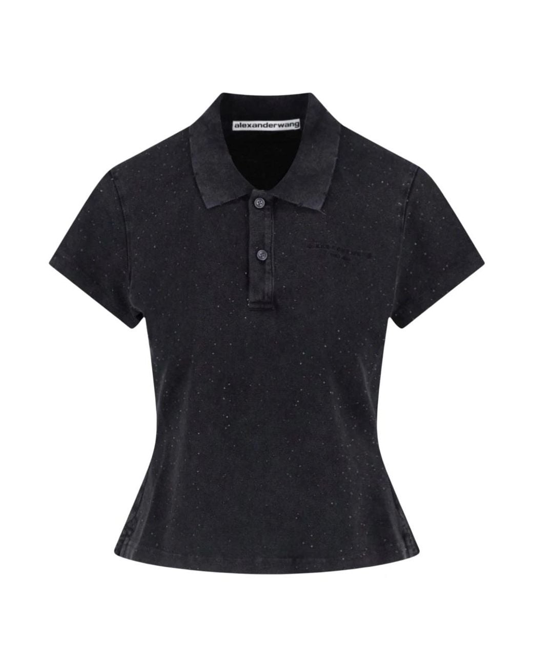 Alexander Wang Black Polo Shirts
