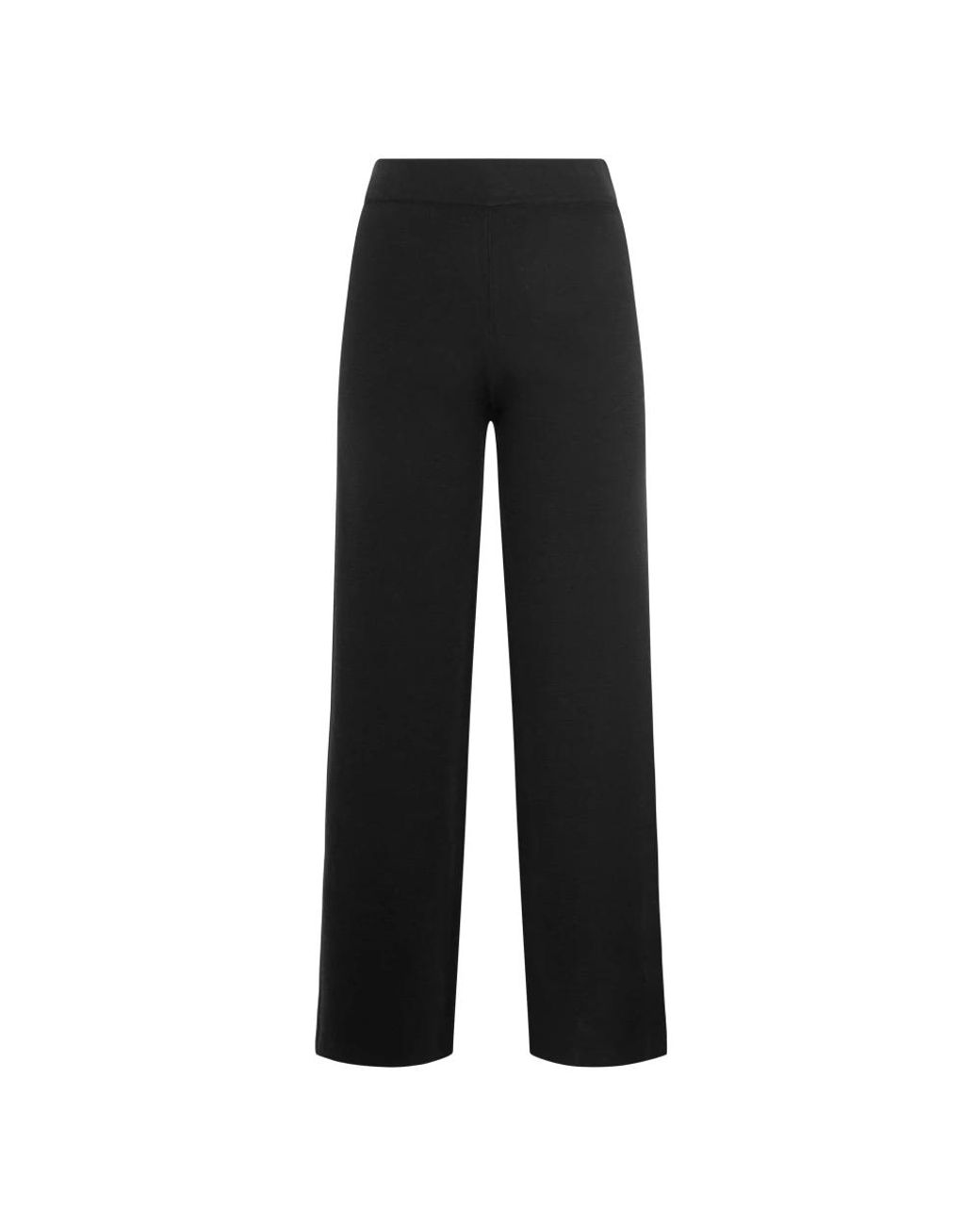 Peserico Black Cropped Trousers