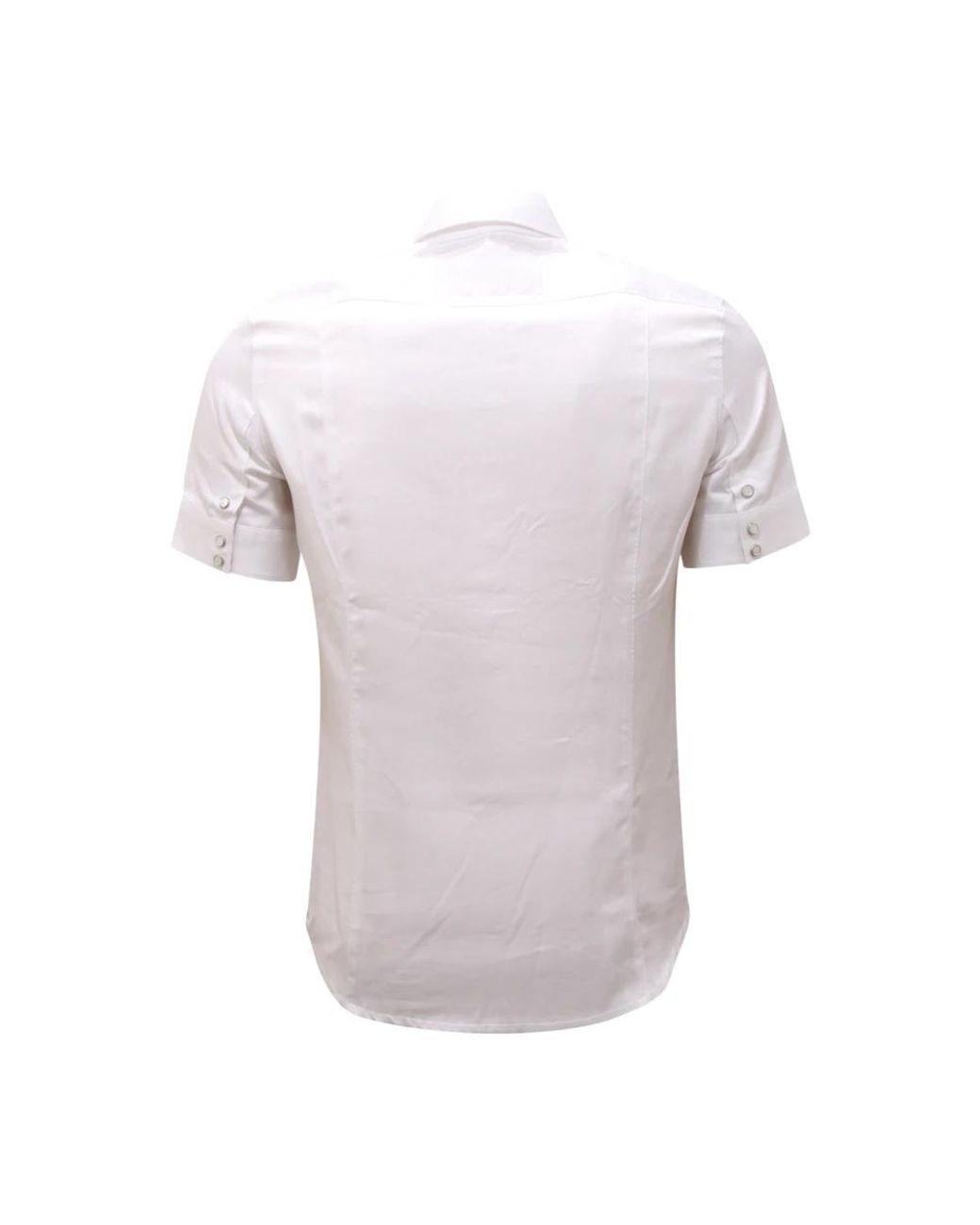 Neil Barrett Purple Short Sleeve Shirts for men