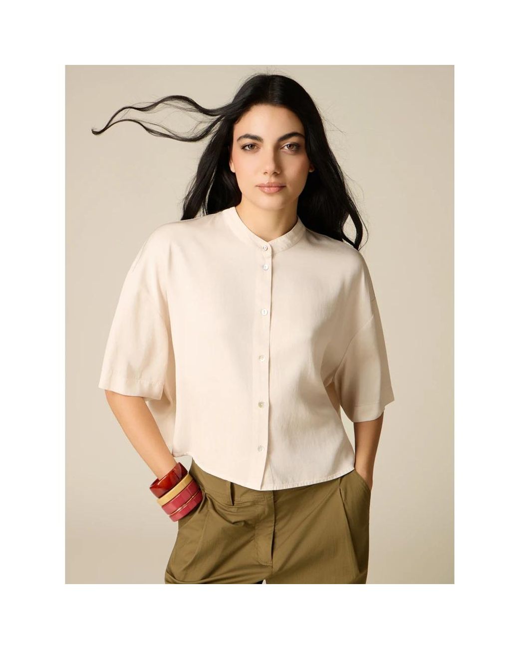 Shirts di Oltre in Natural