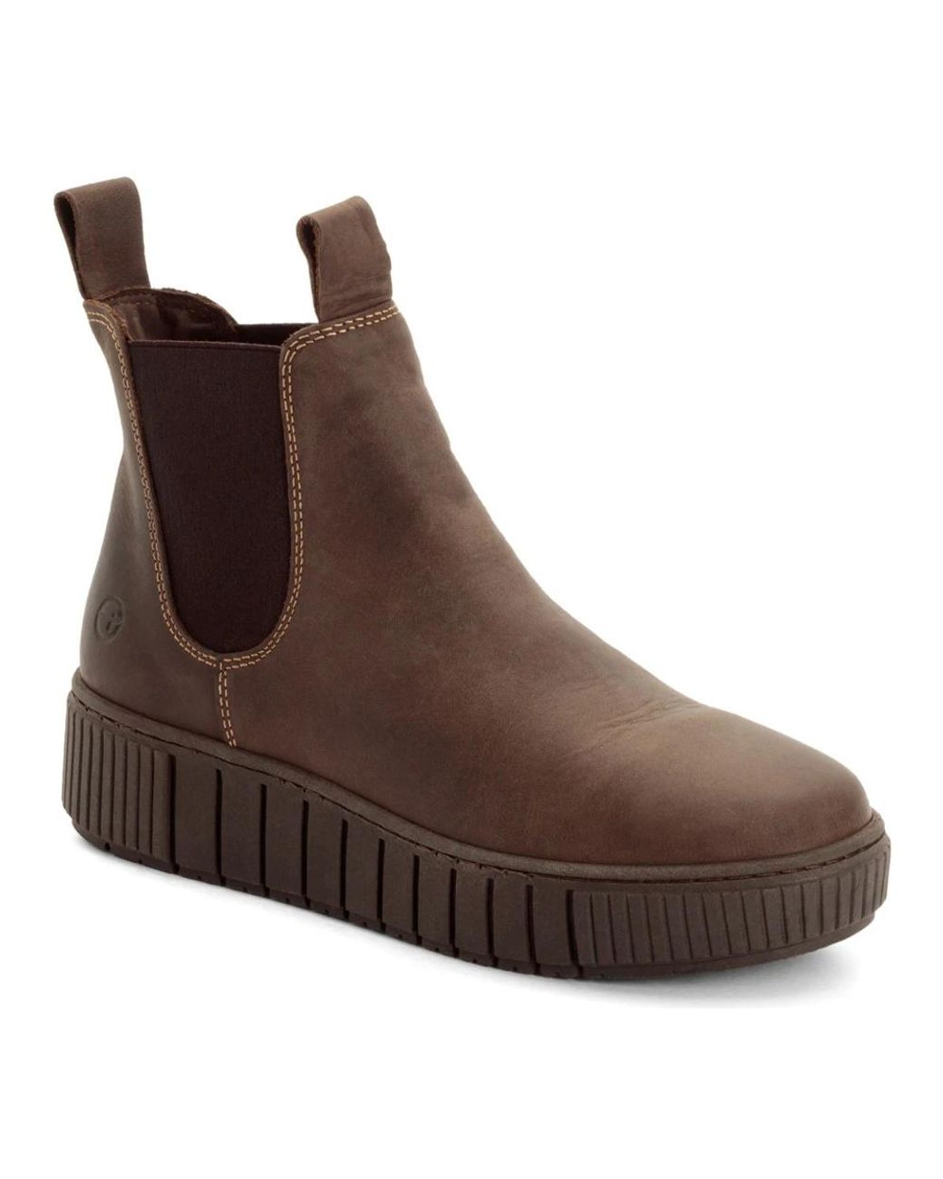 Tamaris Brown Chelsea Boots