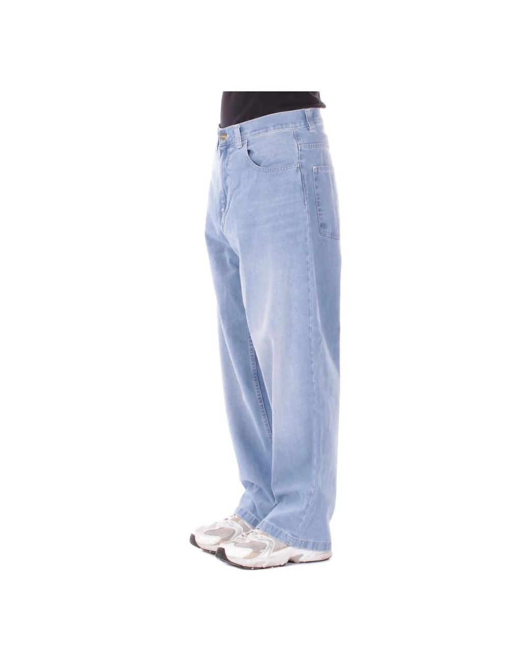 Carhartt Blue Loose Fit Jeans for men