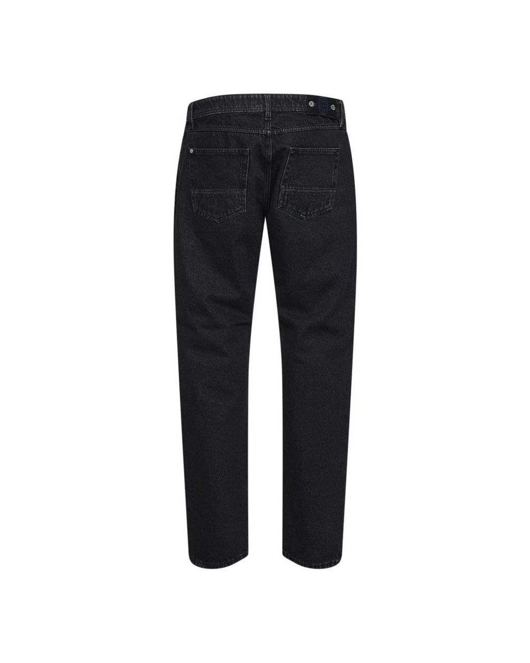 Stone Island Black Straight Fit Jeans for men
