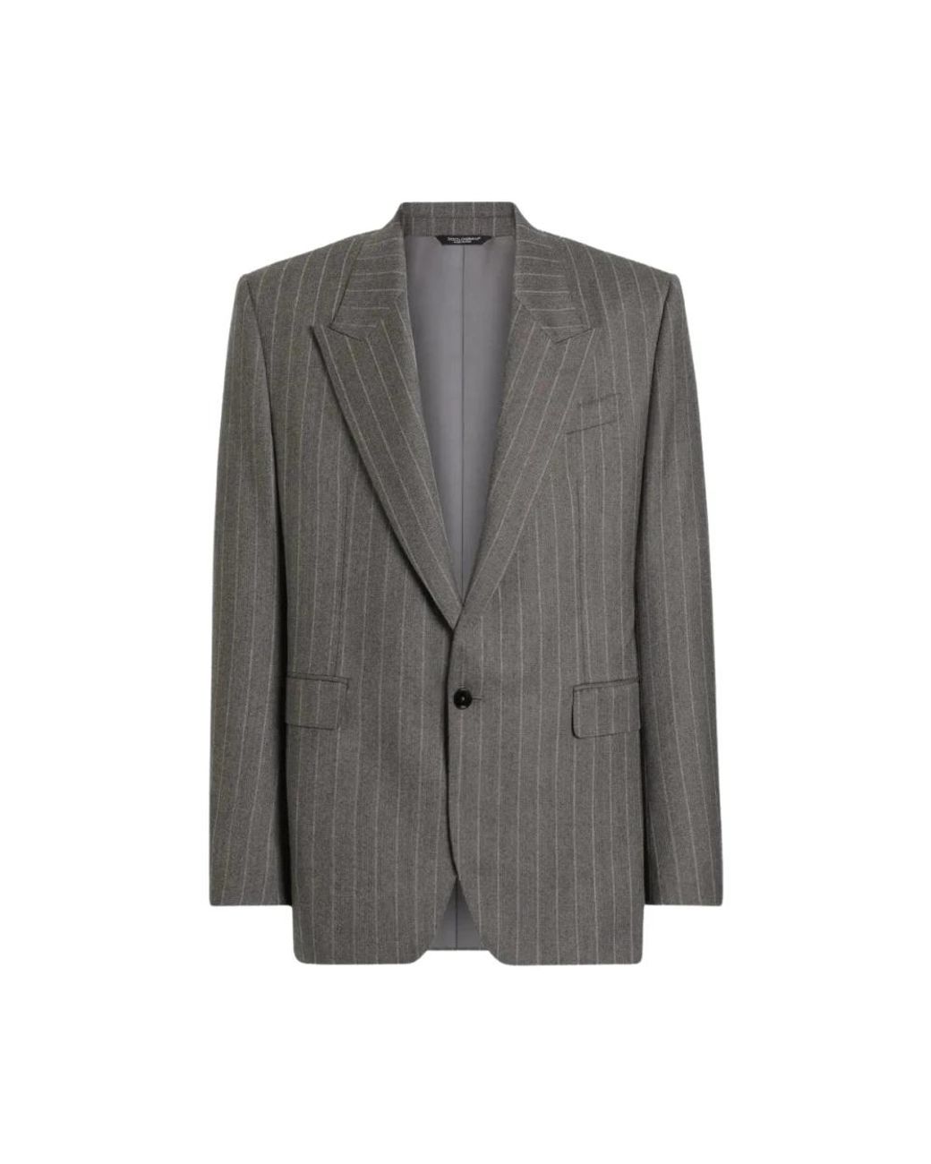 Dolce & Gabbana Gray Blazers for men