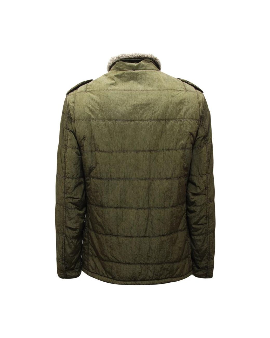 Hevò Green Winter Jackets for men